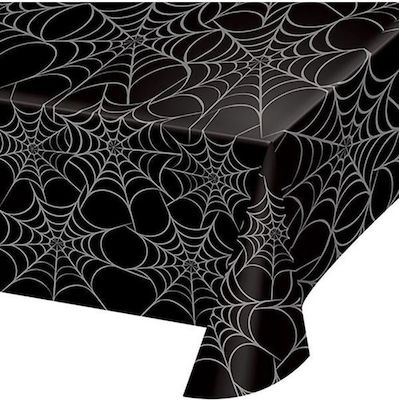 Creative Converting Τραπεζομάντηλο Party Πλαστικό Spider Webs Πολύχρωμο 259x137cm 720511