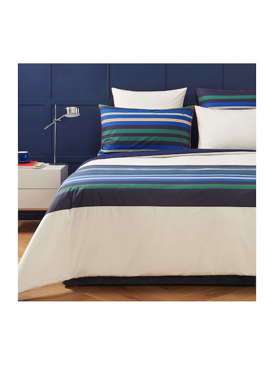Tommy Hilfiger Duvet Cover Cotton Queen 220x240 Vibe White