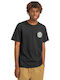 Element Aconca Icon Men's Athletic T-shirt Short Sleeve Black