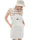 Sommer Mini Damenkleid Beige