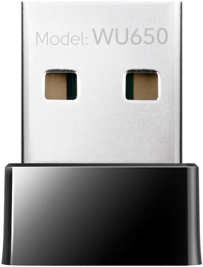 Cudy WU650 USB Netzwerkadapter mit Drahtloser Wi-Fi Verbindung 650Mbps (Netzwerkversion v1)