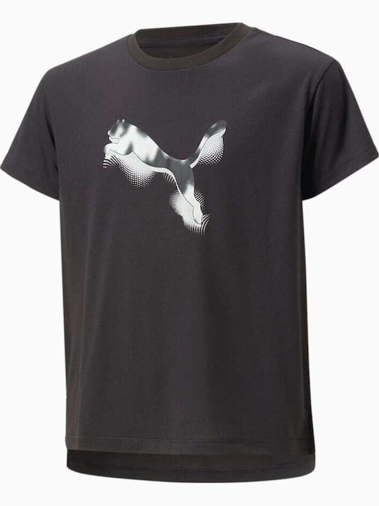 PUMA Kids' T-shirt Black Modern Sports