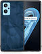 Smartfits Geometric Back Cover Πλαστικό Blue Abstract (Oppo A96)