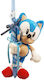 Lumanare De Paste Sonic The Hedgehog Rotundă Handmade Sonic 30 Cm
