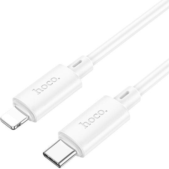 Hoco X88 USB-C to Lightning Cable Λευκό 1m