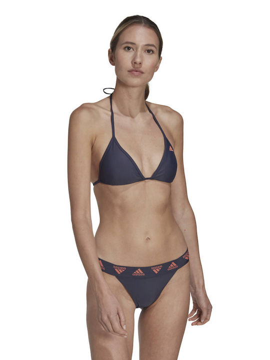 Adidas Set Bikini Τριγωνάκι Μαύρο