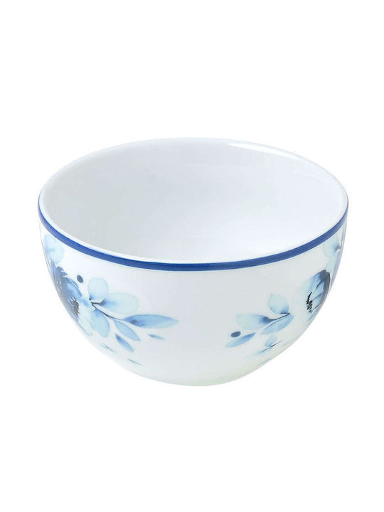 Estia Blue Rose Μπωλ Σερβιρίσματος Στρογγυλό από Πορσελάνη Μπλε με Διάμετρο 14εκ. 2τμχ