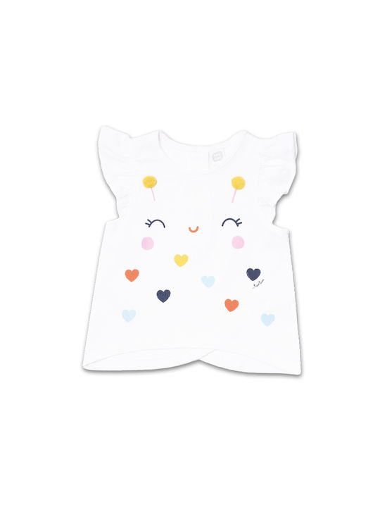 Tuc Tuc Kids Blouse Short Sleeve White Critters