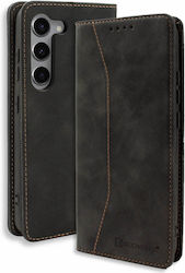 Bodycell Synthetic Leather Book Black (Galaxy S23)