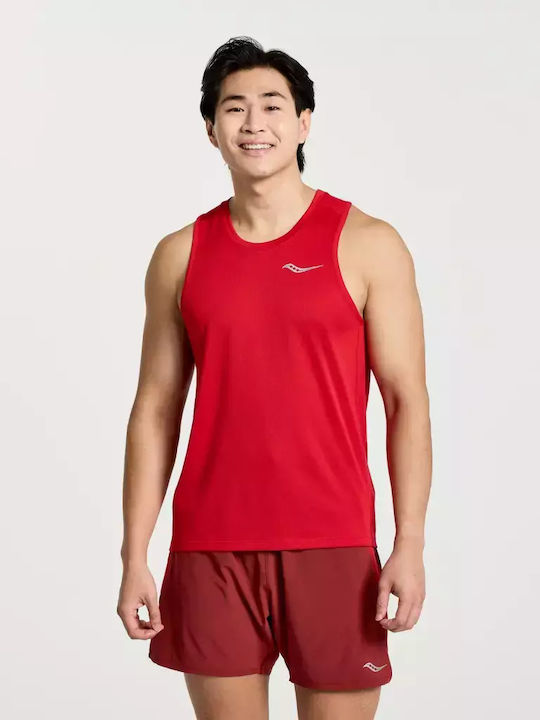 Saucony Stopwatch Men's Athletic Short Sleeve B...