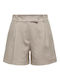 Only Women's High-waisted Shorts Beige