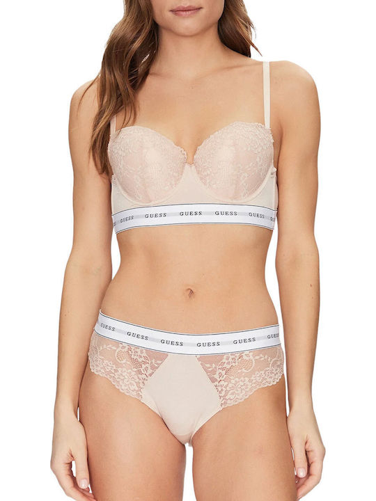 Guess Γυναικείο Slip Μπεζ