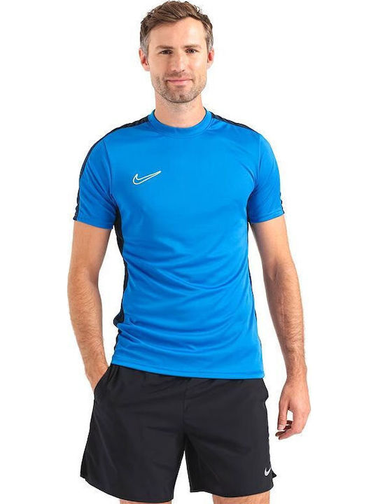 Nike Academy 23 Dri-Fit Αθλητικό T-shirt Μπλε