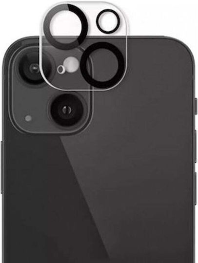 Smartfits Full Camera Protection Tempered Glass Black for the iPhone 14 / 14 Plus