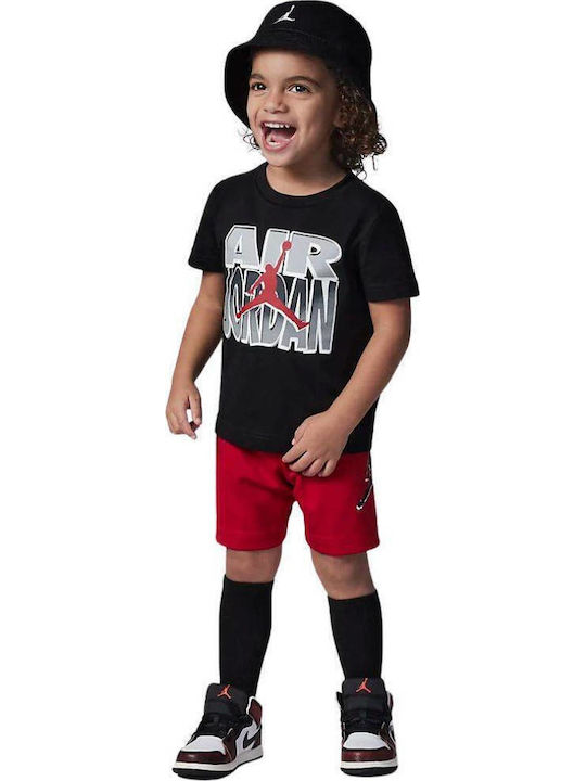 Kids' Set with Shorts Summer 2pcs Black Jumpman