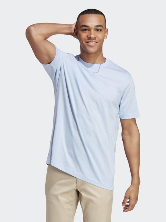 Adidas All Szn T-shirt Bărbătesc cu Mânecă Scurtă Blue Dawn