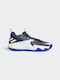 Adidas Dame Certified Χαμηλά Μπασκετικά Παπούτσια Royal Blue / Cloud White / Core Black