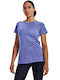 Under Armour Damen Sport T-Shirt Schnell trocknend Blau