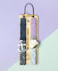 Easter Candles for Couples Square Scented Mermaid & Sailor 23.5cm Blue (Various Designs) 2 Pieces