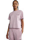 S-morgex Γυναικείο Αθλητικό Crop T-shirt Lilac Keep