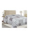 Linea Home KE172 Κουβερλί Υπέρδιπλο Microfiber Εμπριμέ 220x240cm