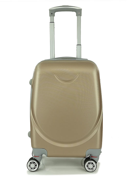 Playbags Βαλίτσα Ταξιδίου Καμπίνας Σκληρή Χρυσή...