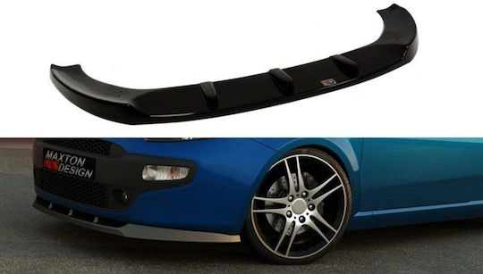 Maxton Design Spoiler Αυτοκινήτου Μπροστά Συμβατό με Fiat Punto Evo Evo Standard