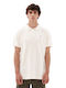 Emerson Ανδρικό T-shirt Polo Off White