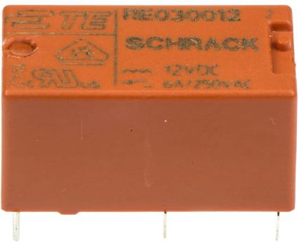 Schrack Ρελέ 24V 6A Μινιατούρας 1P 24V DC 6A RE030024 01.077.0025