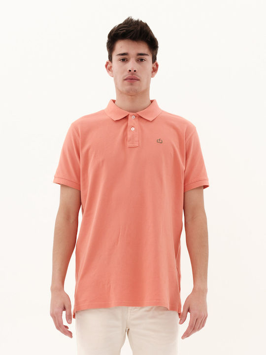 Emerson Tricou Polo Portocaliu Prafuit