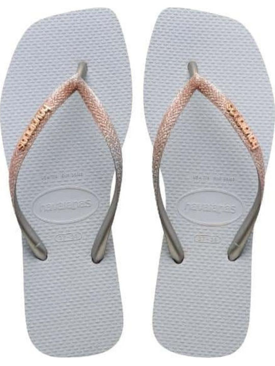 Havaianas Șlapi Square Glitter Gri