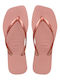 Slim Square Șlapi Deep Pink