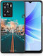 Smartfits Landscape City Back Cover din Plastic Albastru Deschis (OnePlus Nord N20 SE)