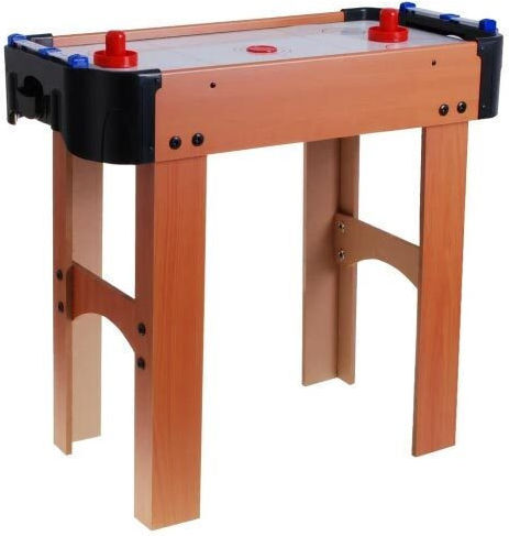 Air-Hockey-Spiel L65 x B30.5 x H60.5cm. Braun