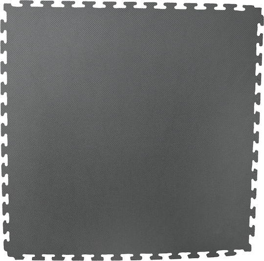 X-FIT Δάπεδο Παζλ Γυμναστηρίου Γκρι 100x100x3.6cm 1τμχ
