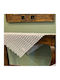 Liolios Home Ράνερ Λινό με Δαντέλα FQ43921 Silver 40x160εκ.
