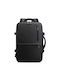 Forecast Stoff Rucksack mit USB-Anschluss Schwarz 30Es