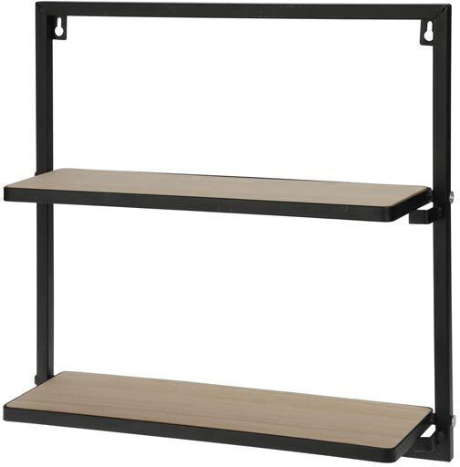 Shelf Wall 41.5x3.5x42cm Black Shelf Wall 41.5x3.5x42cm Black