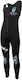 Aqua Design Long John Moby Wetsuit for Diving with Zip Black 4mm