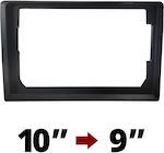 Mounting Plate Frames 1 Din Compatible with Screen 9" Universal