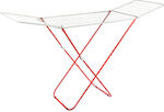 Vesta Adatto Klappbar Wäscheständer Boden mit einer Länge von 20m White - Red