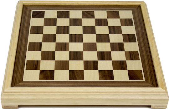 Pokeritems Σκάκι από Ξύλο με Πιόνια 40x40cm
