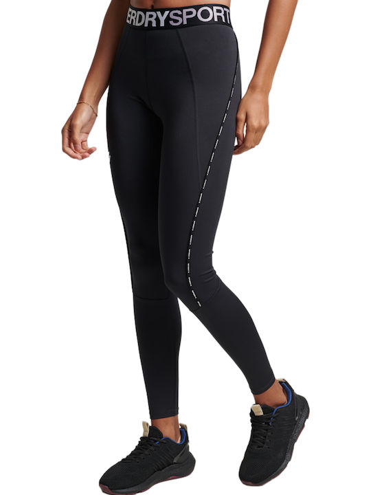 Women's Long Training Legging Black