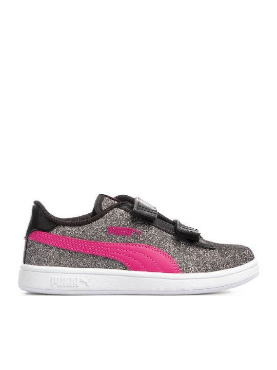 Smash V2 Kids Sneakers with Scratch Black