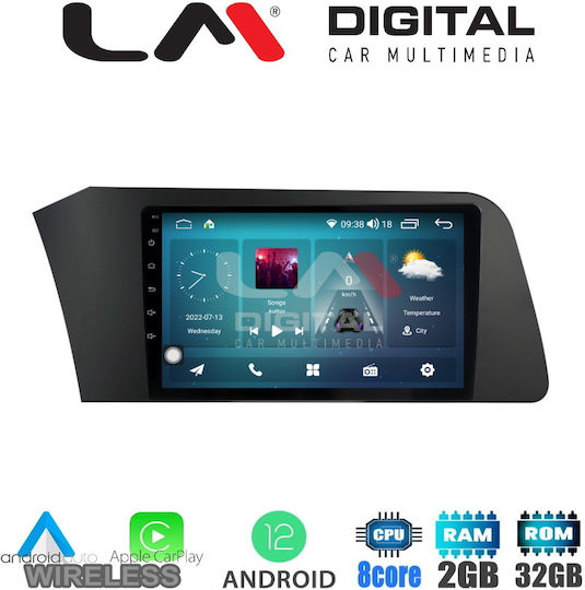 LM Digital Auto-Audiosystem für Hyundai Elantra 2020+ (Bluetooth/USB/WiFi/GPS/Apple-Carplay/Android-Auto) mit Touchscreen 9"