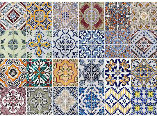 Декоративно Стикер Стена Azulejos L 1бр 65x47бр Ango