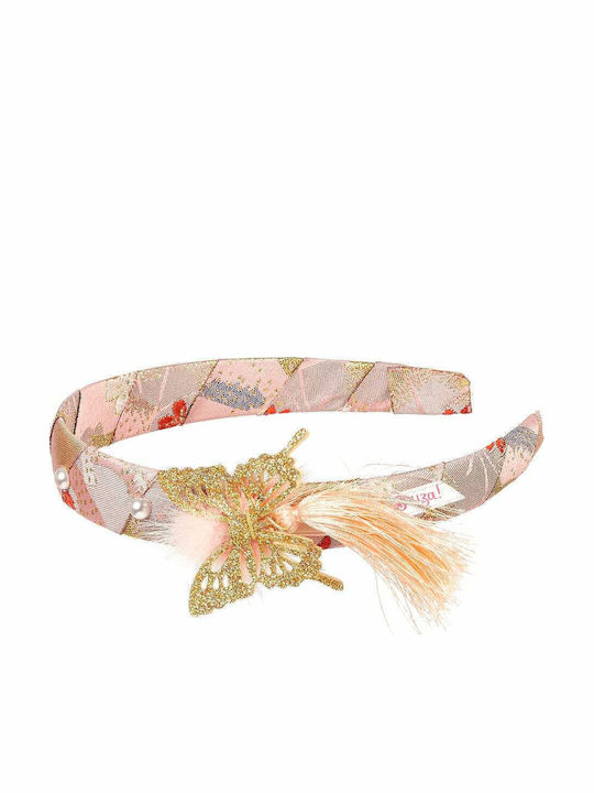 Souza For Kids Παιδική Στέκα Μαλλιών Micaela με Ζωάκι Χρυσή