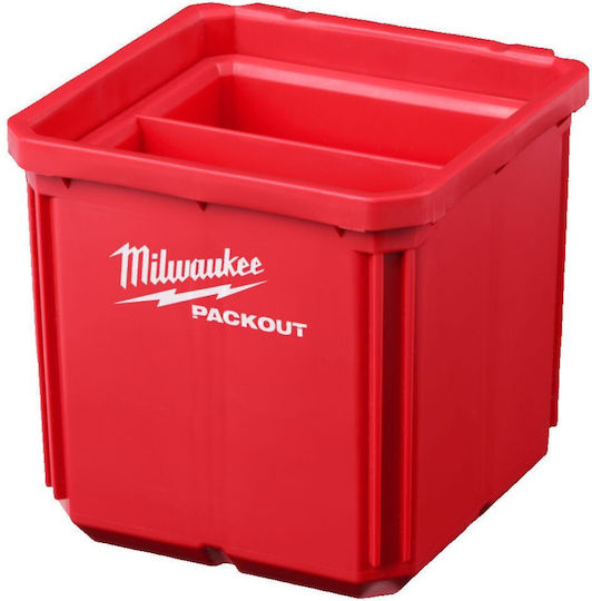 Milwaukee Packout Plastic Tool Bin Organiser W10xD10cm