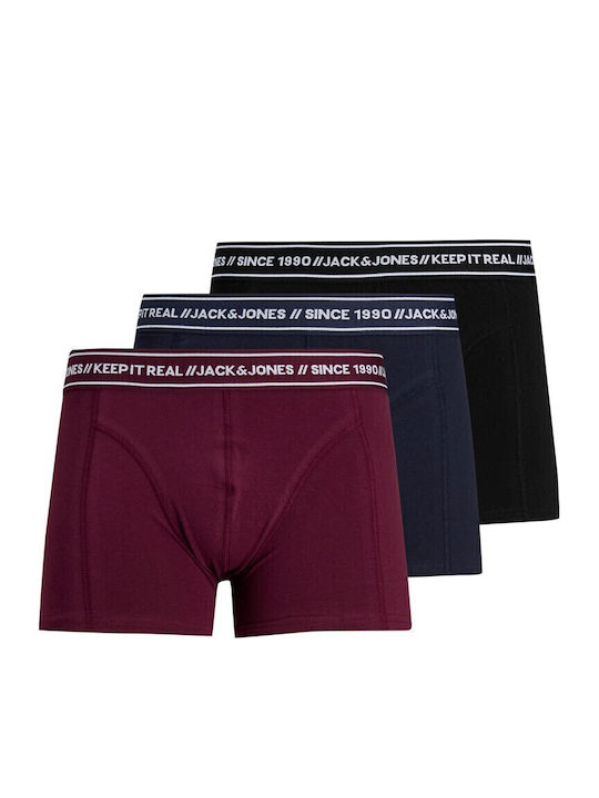 Jack & Jones Παιδικό Σετ με Μποξεράκια Πολύχρωμα 3τμχ