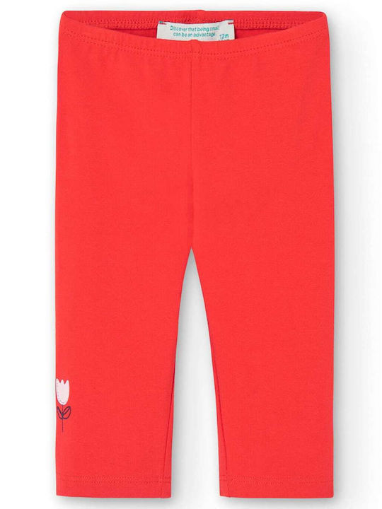 Boboli Kids Legging Capri Red